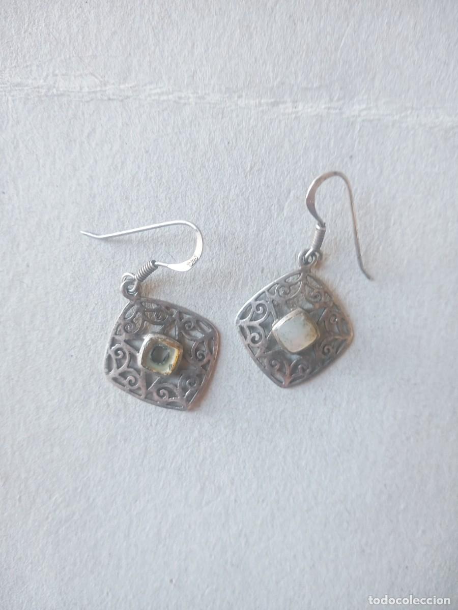 Joyeria: BONITOS PENDIENTES ANTIGUOS PLATA 925 - Foto 5