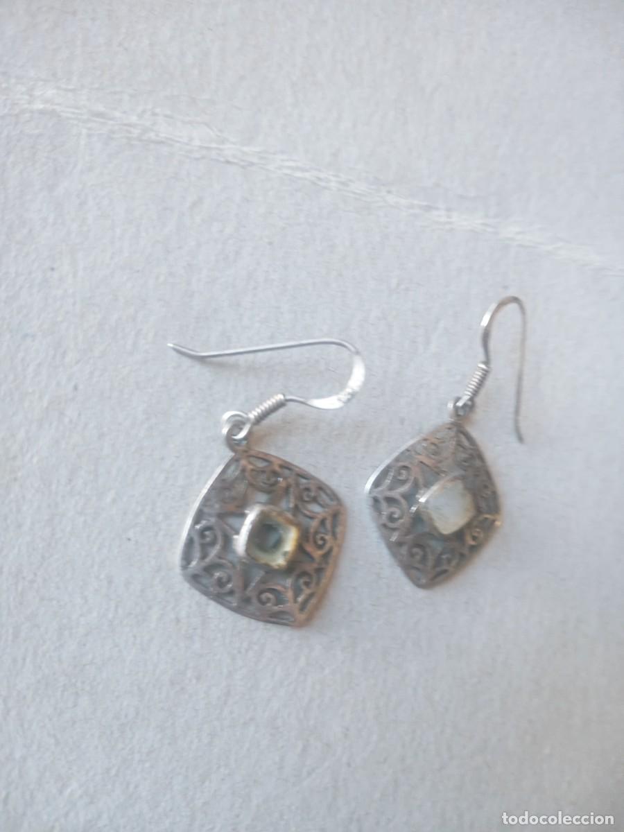 Joyeria: BONITOS PENDIENTES ANTIGUOS PLATA 925 - Foto 7