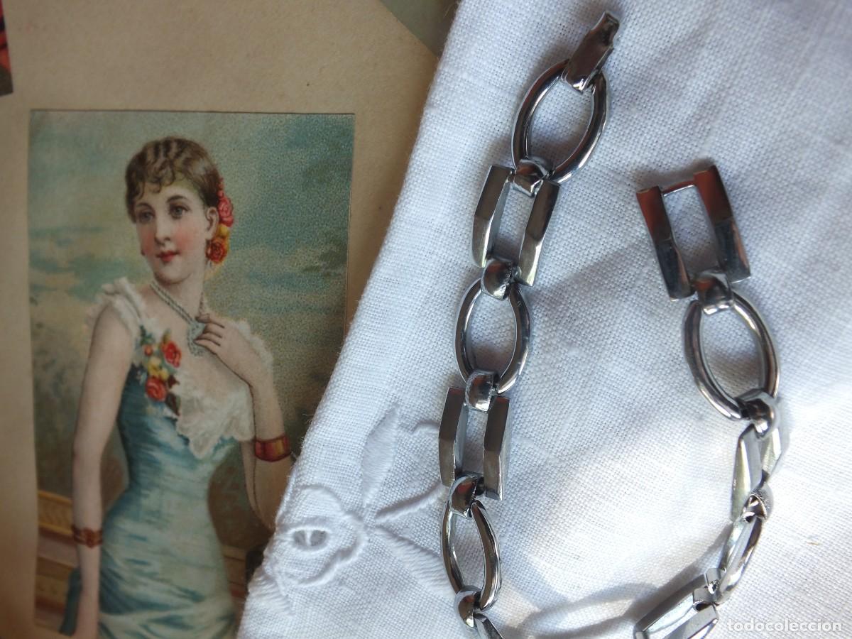 Joyeria: PULSERA DE ACERO DISE&Ntilde;O DE BONITOS ESLABONES
