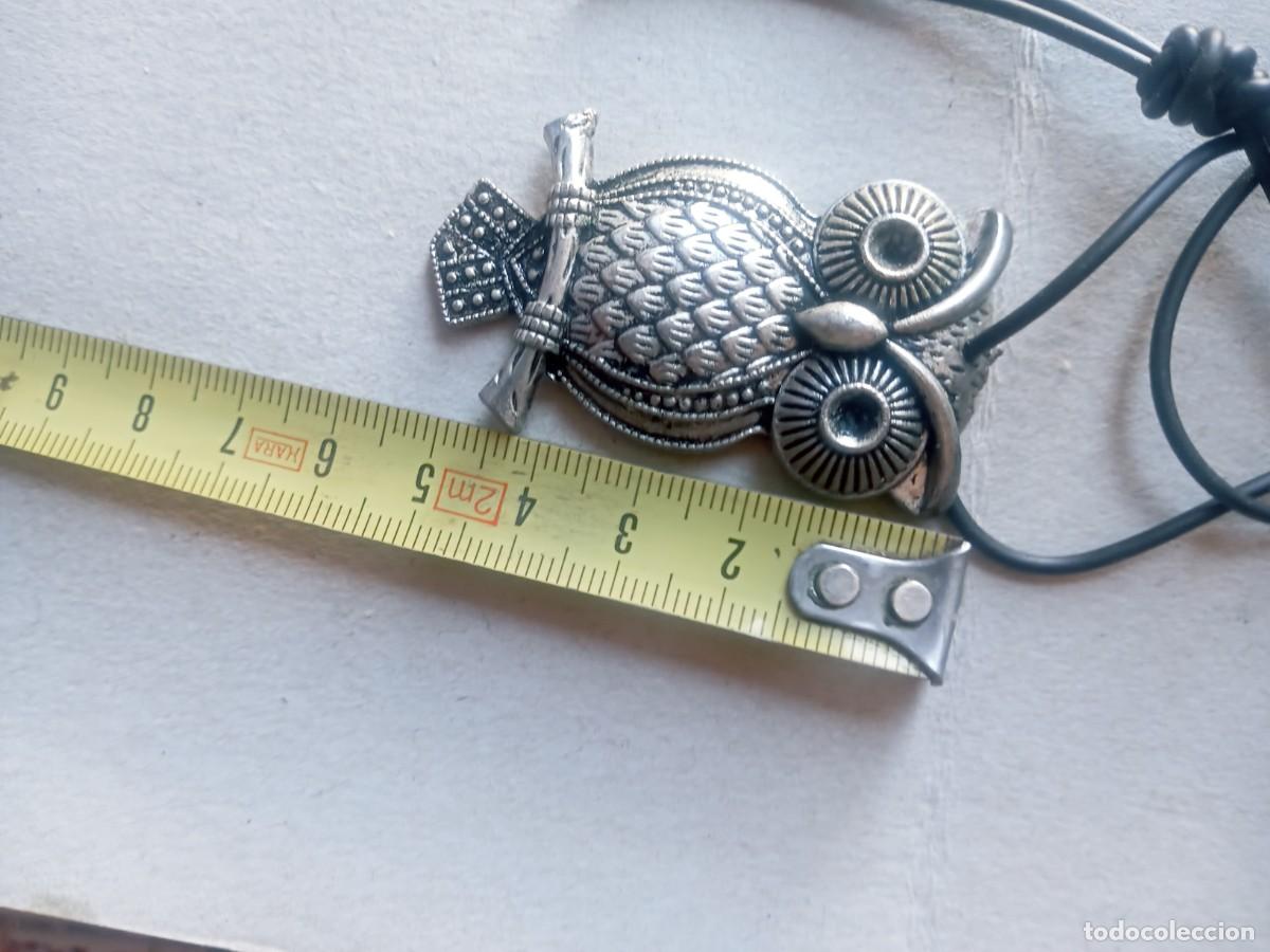 Joyeria: BONITO COLGANTE ANTIGUO BUHO - Foto 2