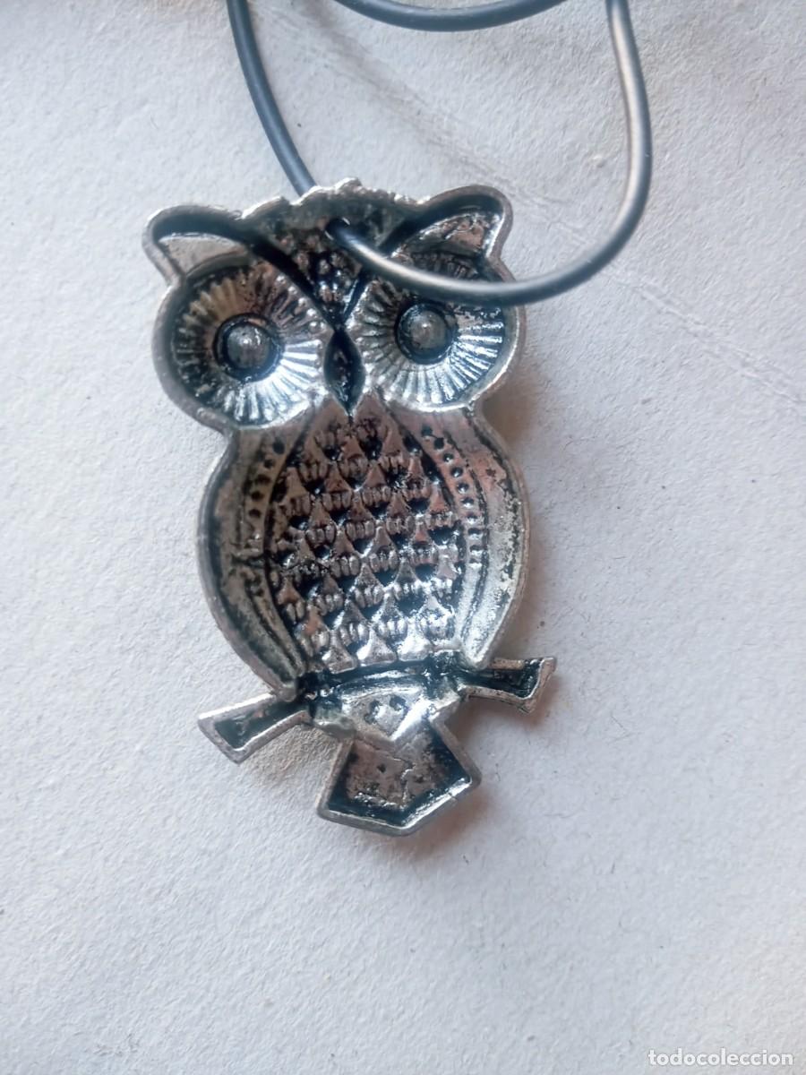 Joyeria: BONITO COLGANTE ANTIGUO BUHO - Foto 4