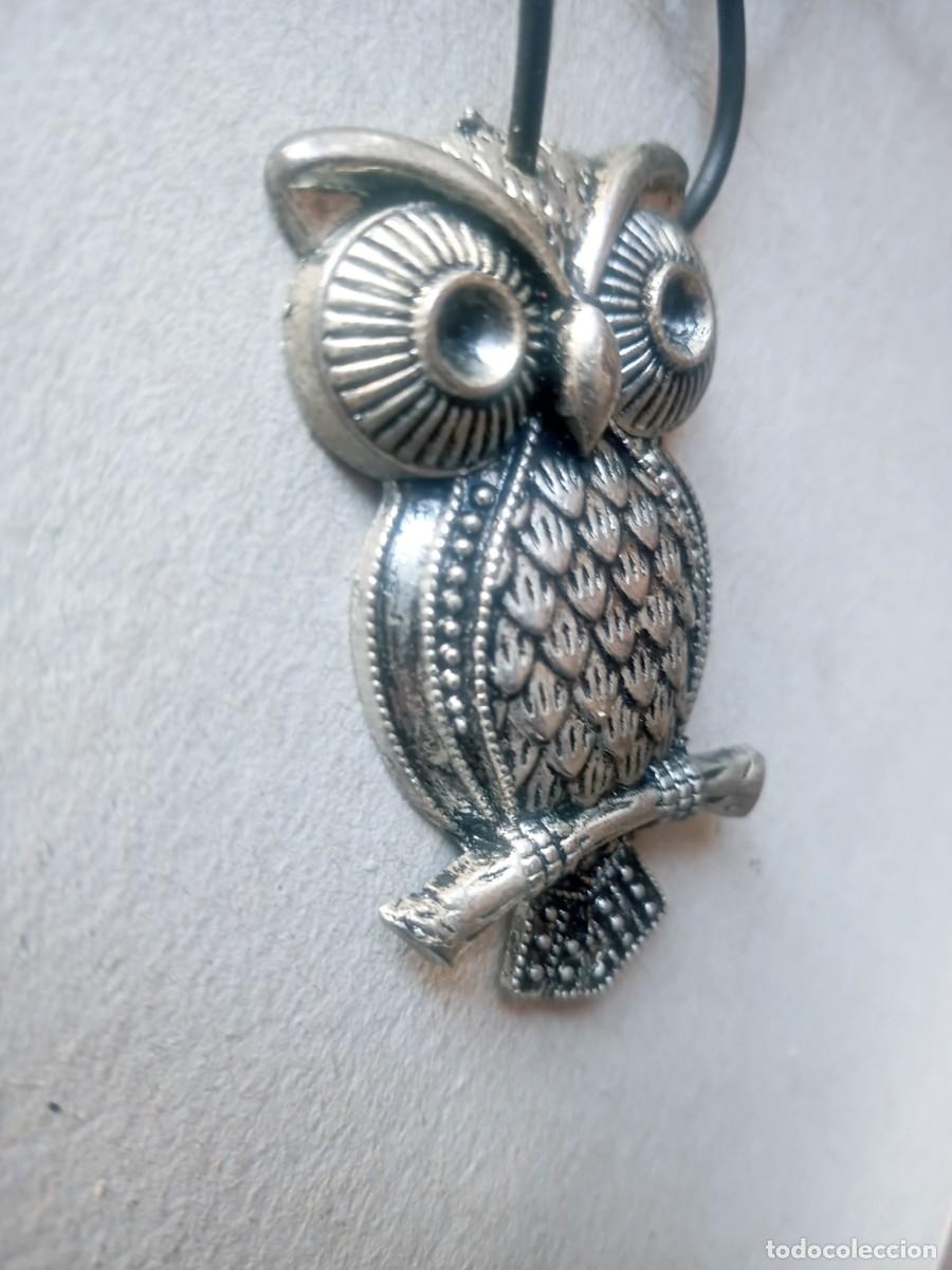 Joyeria: BONITO COLGANTE ANTIGUO BUHO - Foto 5