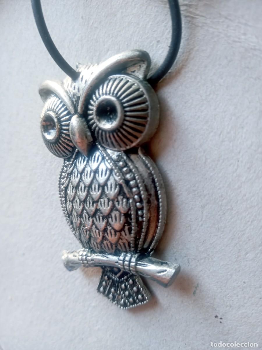 Joyeria: BONITO COLGANTE ANTIGUO BUHO - Foto 6
