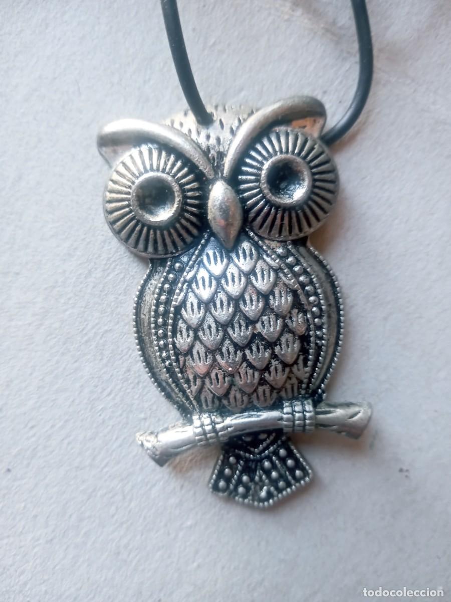 Joyeria: BONITO COLGANTE ANTIGUO BUHO - Foto 7