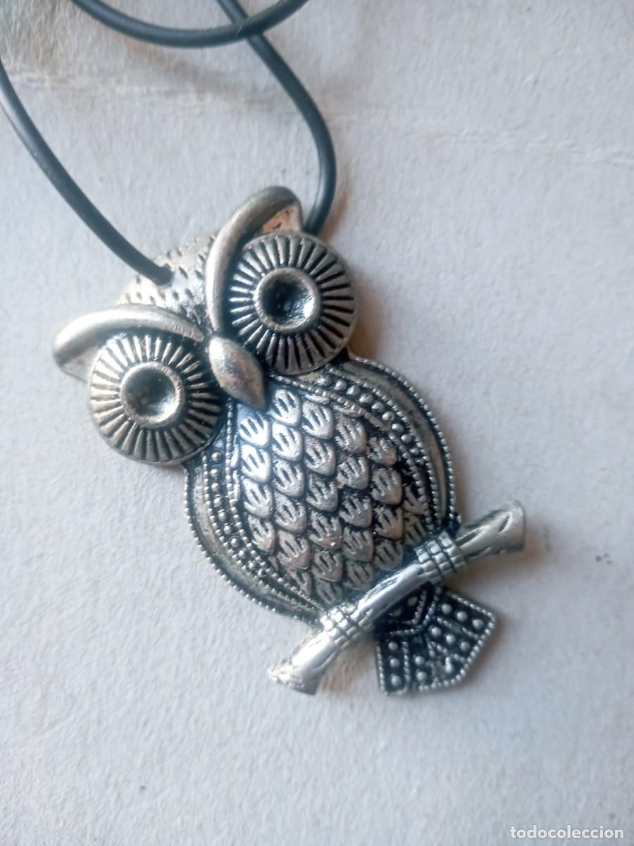 Joyeria: BONITO COLGANTE ANTIGUO BUHO - Foto 8