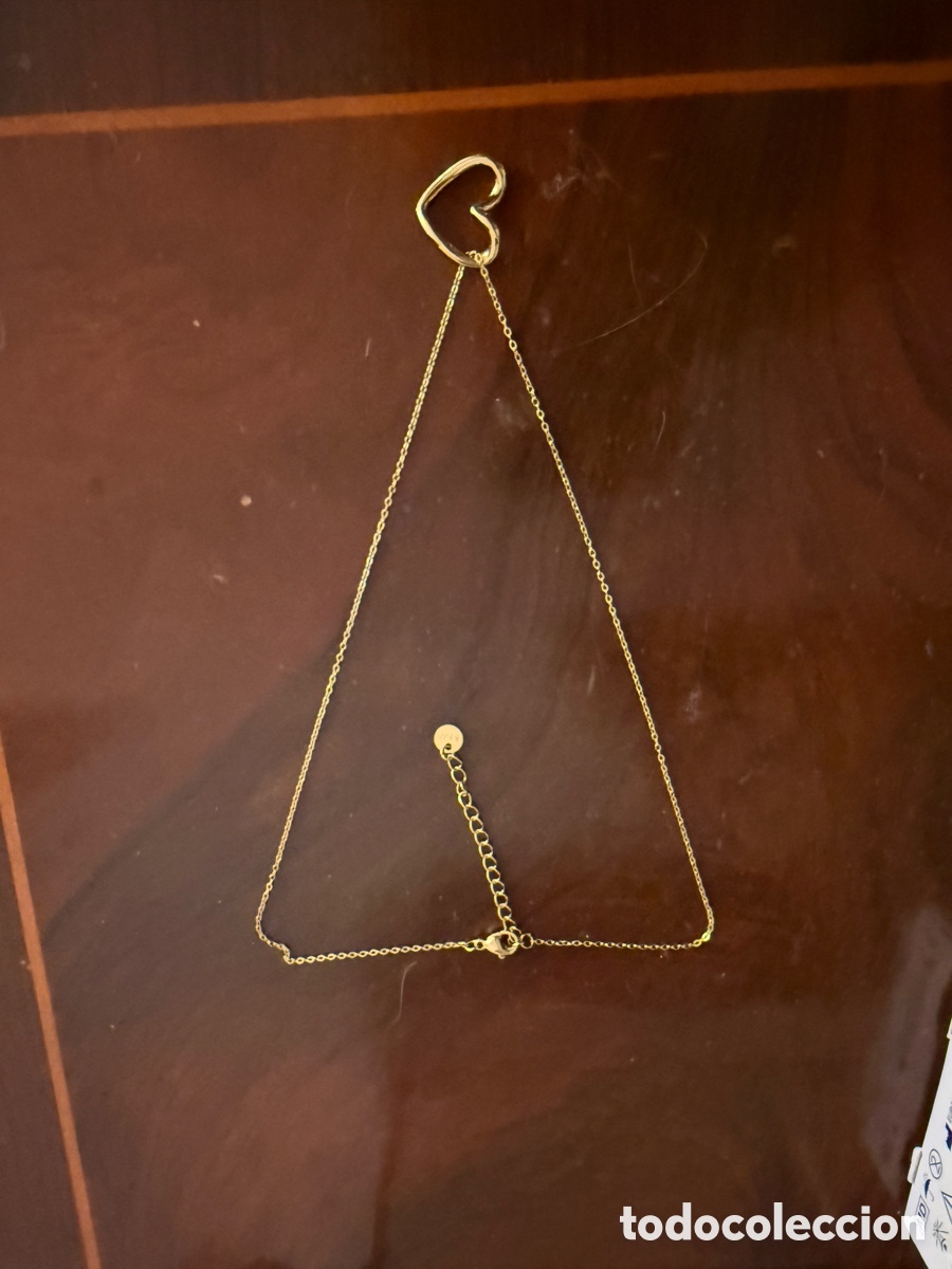 Joyeria: Colgante corazon dorado - Foto 3