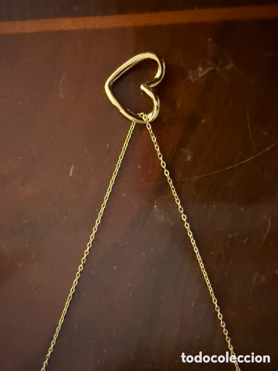 Joyeria: Colgante corazon dorado - Foto 6