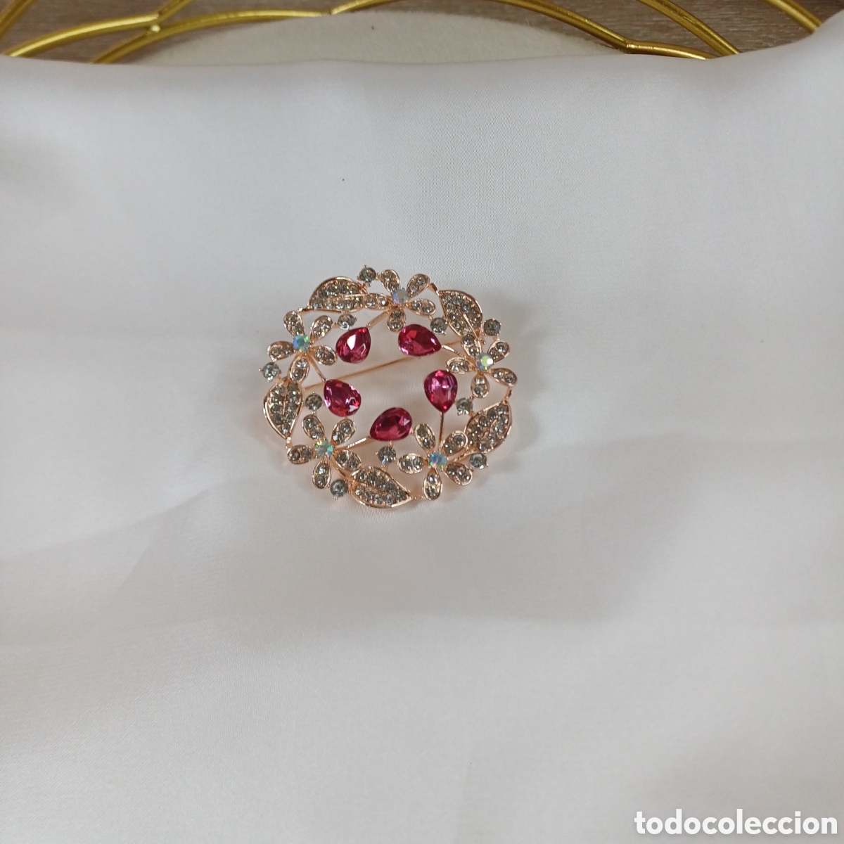 Joyeria: Broche Cristales y Circonitas