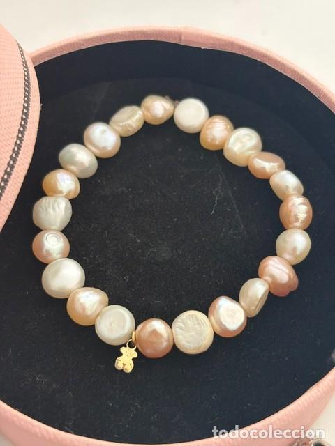 Joyeria: Pulsera Tous 18k &middot; Perlas barrocas Rosas