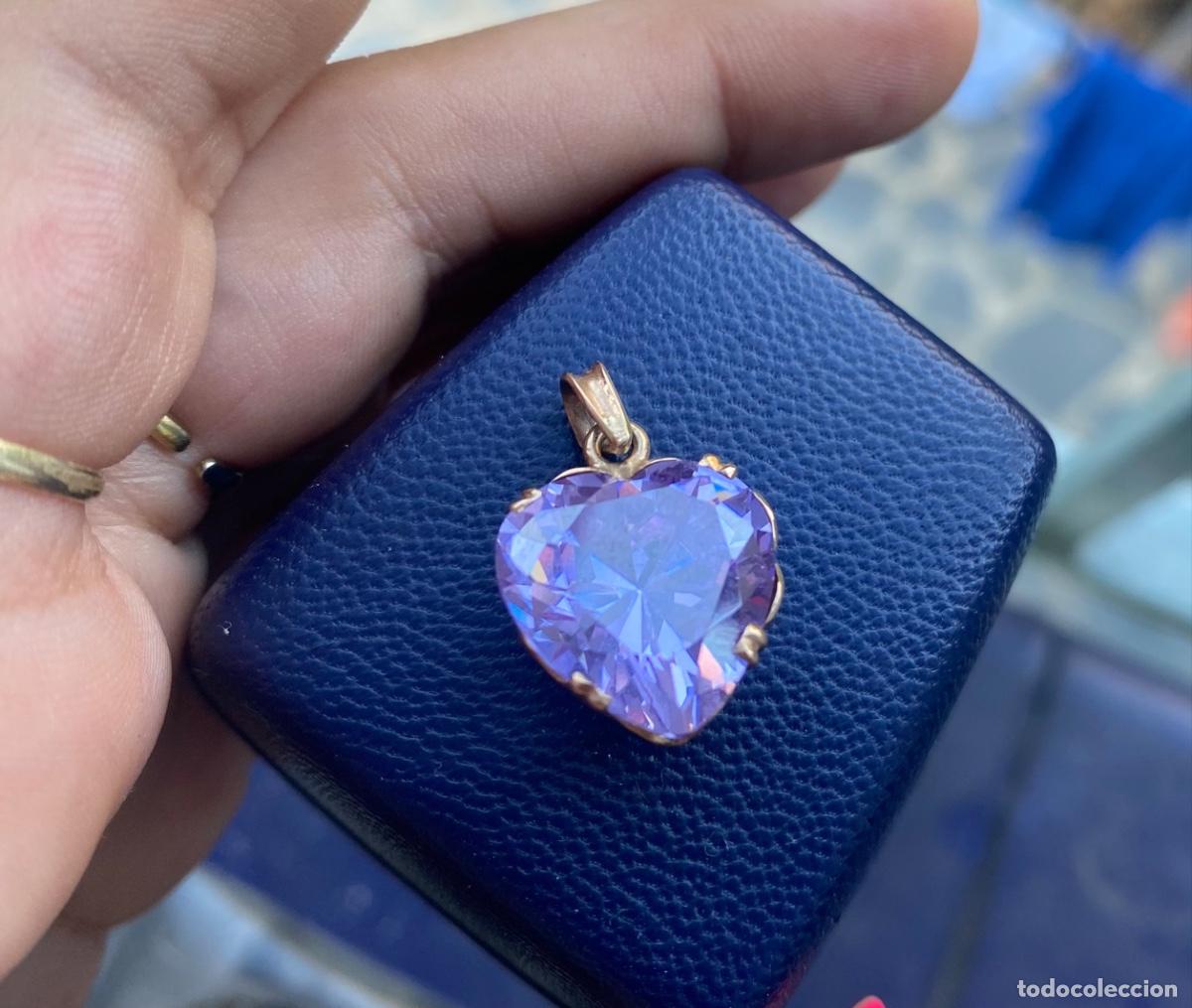 Joyeria: Antiguo colgante oro de 14k - Foto 2