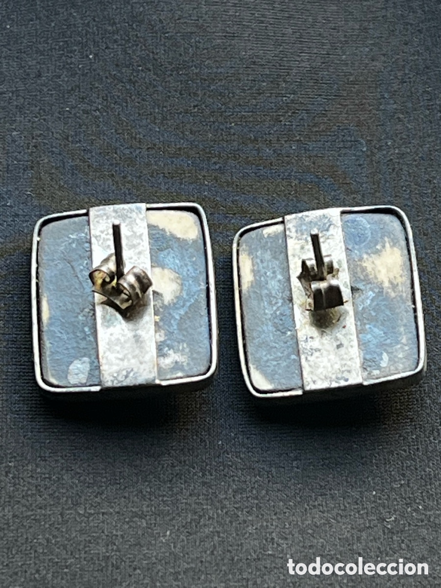 Joyeria: Pendientes de plata porcelana Toshikane - Foto 3