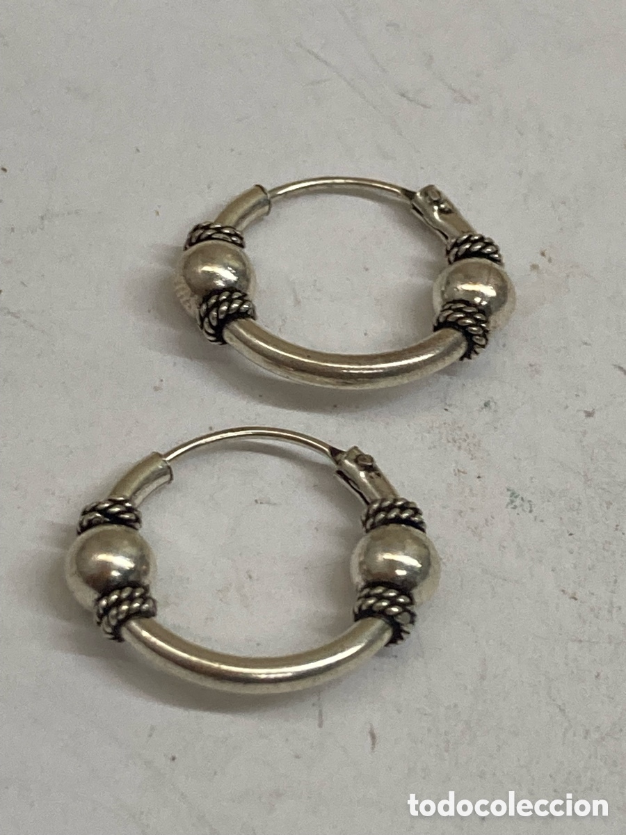 Joyeria: Pendientes de plata P515