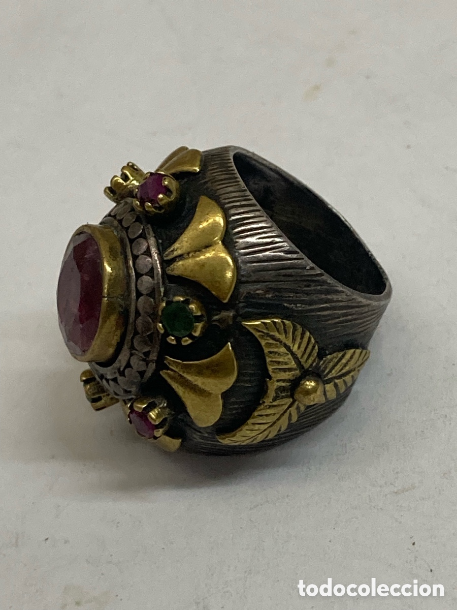 Joyeria: Anillo de plata S519 - Foto 2