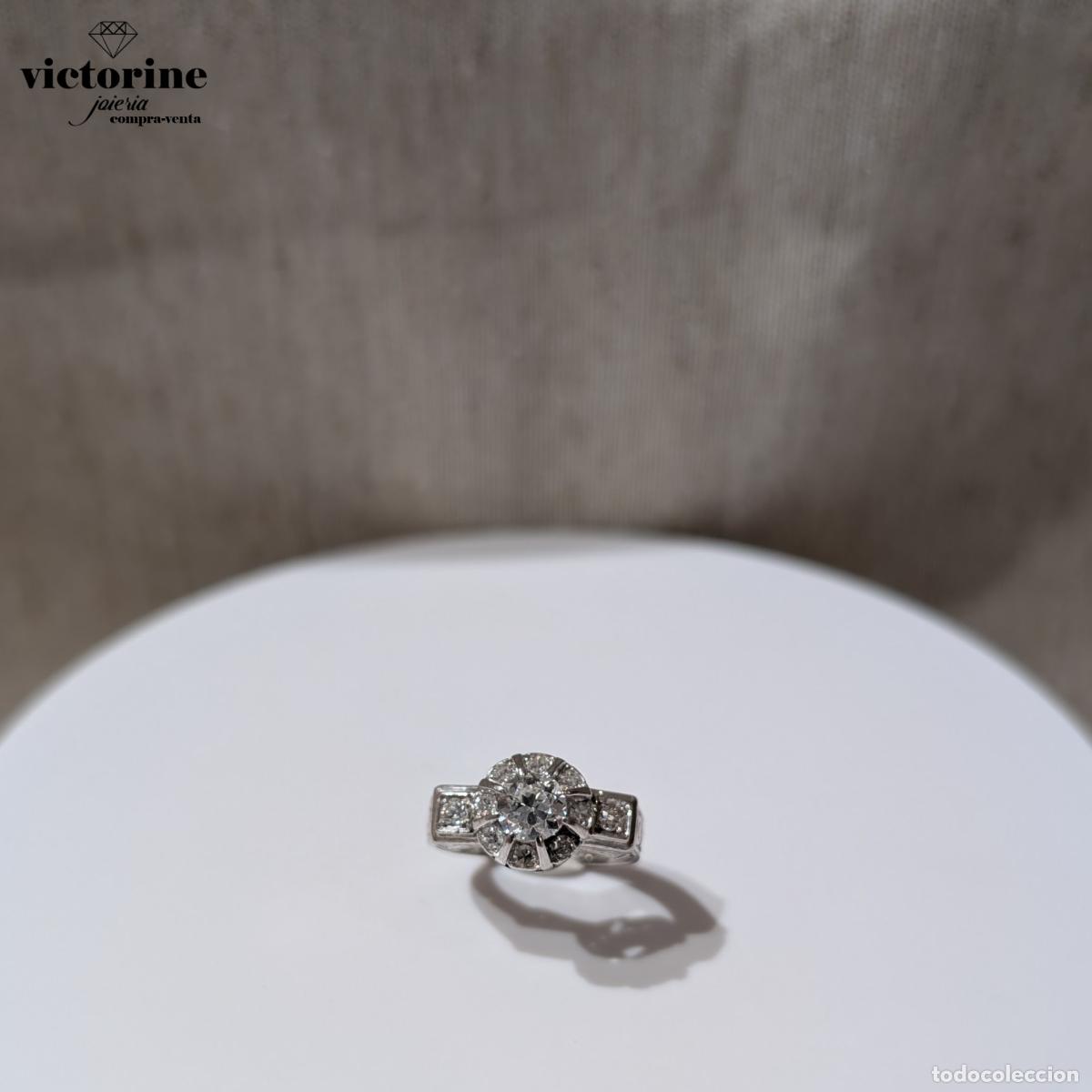 Gioielleria: Anillo de platino a&ntilde;os 1910