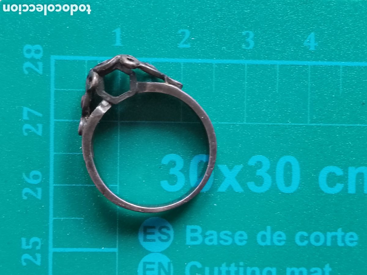 Joyeria: ANILLO . RING . METAL . VINTAGE - Foto 4