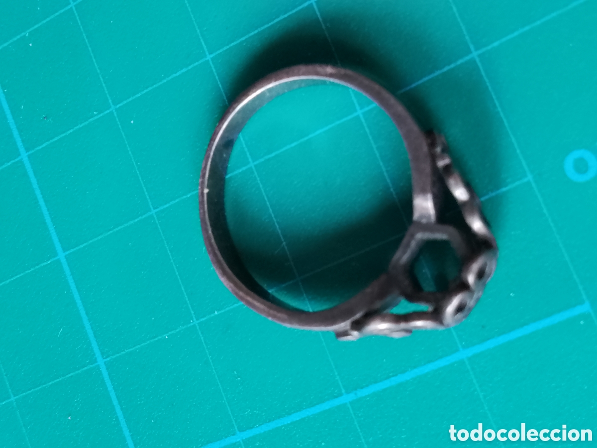 Joyeria: ANILLO . RING . METAL . VINTAGE - Foto 2