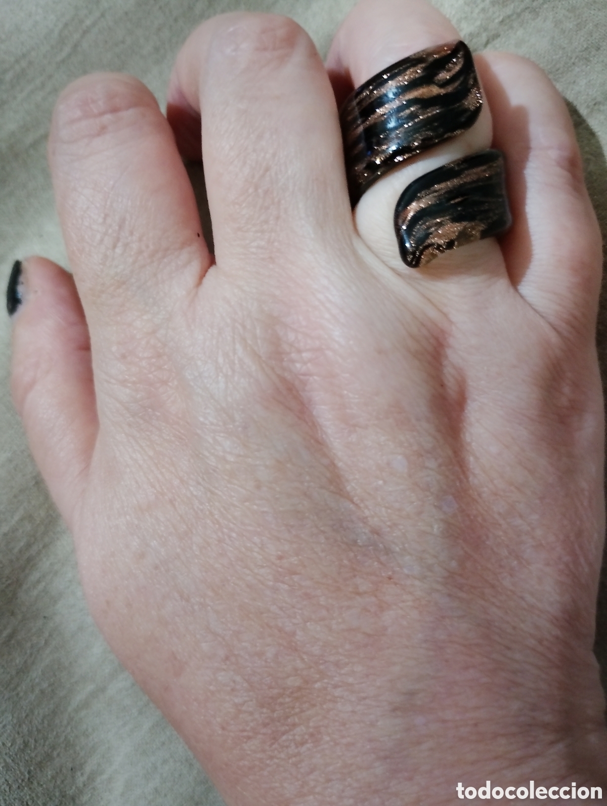 Joyeria: Anillo cristal Murano - Foto 1