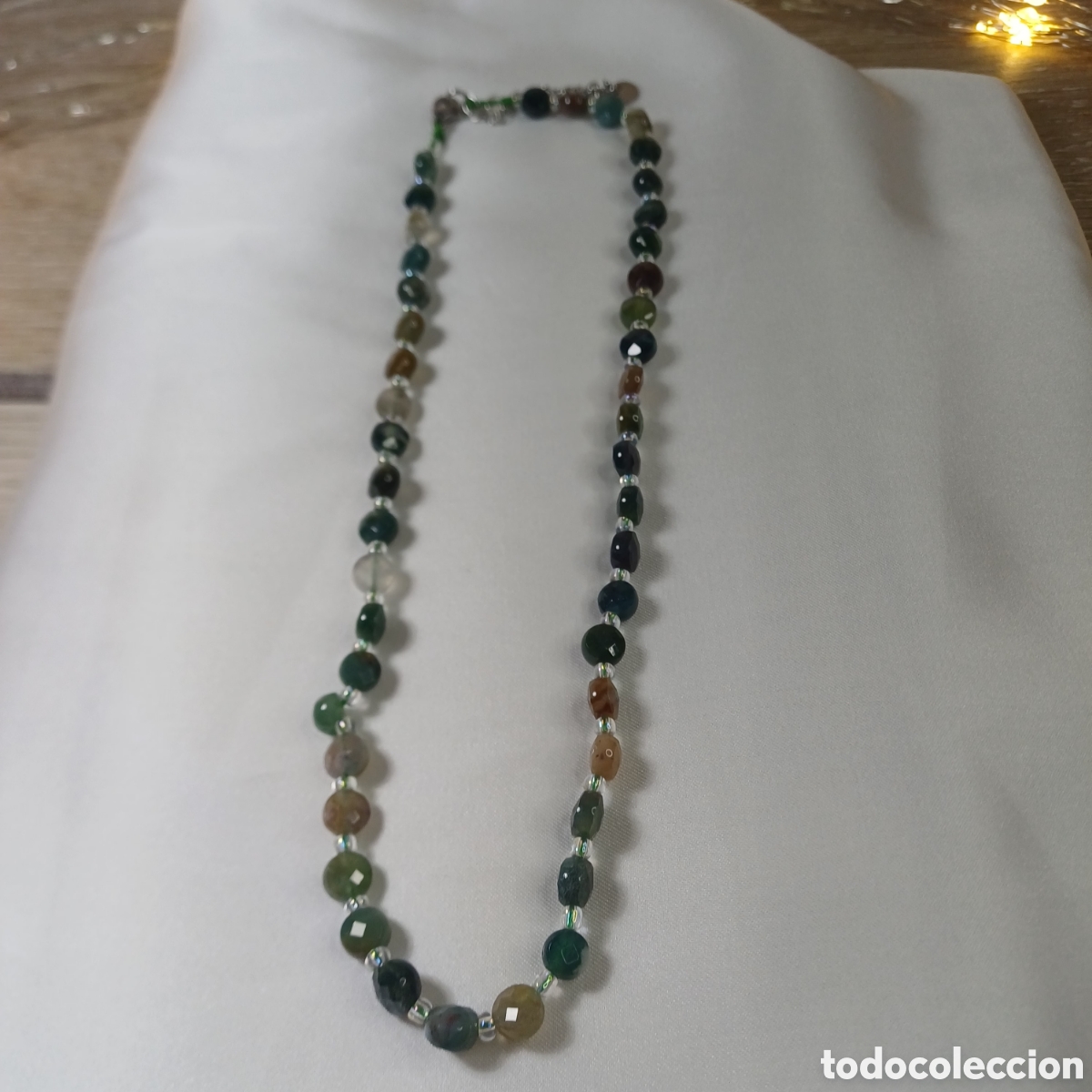 Joyeria: Gargantilla cristales Choker Bonito Verde