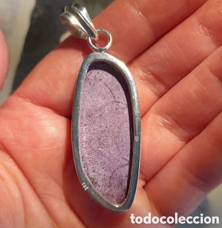 Joyeria: Colgante de Stichtita, Plata 925. - Foto 5