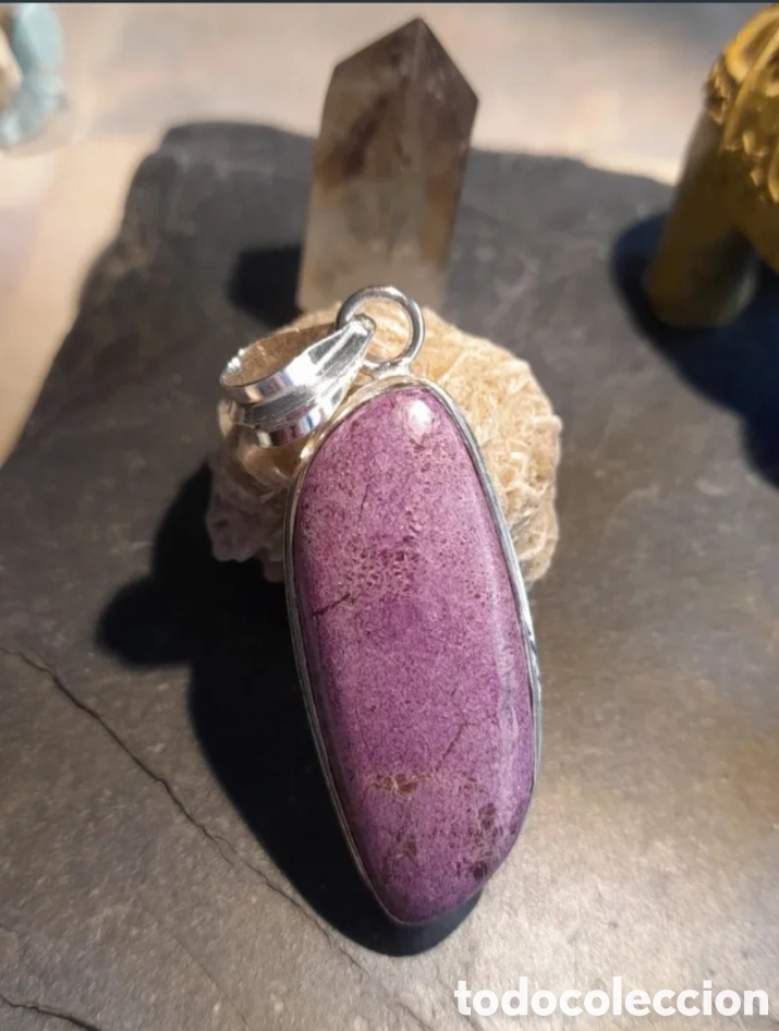 Joyeria: Colgante de Stichtita, Plata 925. - Foto 1
