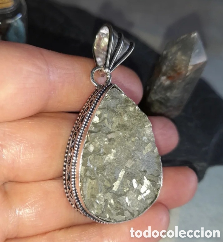 Joyeria: Colgante de Pirita, Plata 925 - Foto 3
