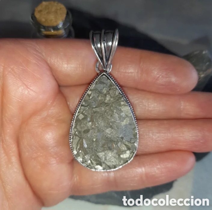 Joyeria: Colgante de Pirita, Plata 925 - Foto 4