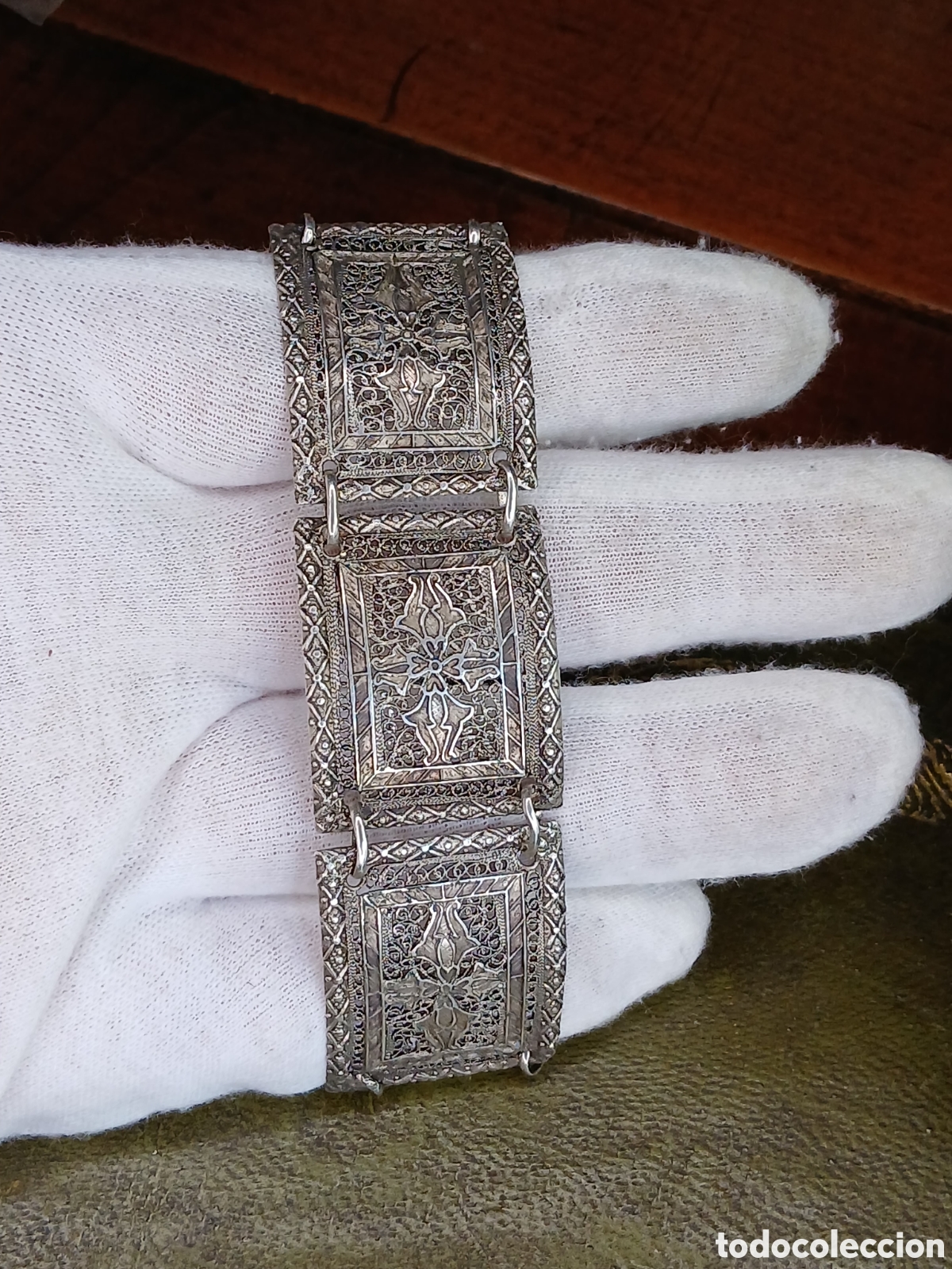 Joyeria: L225J12 Manilla de filigrana de plata