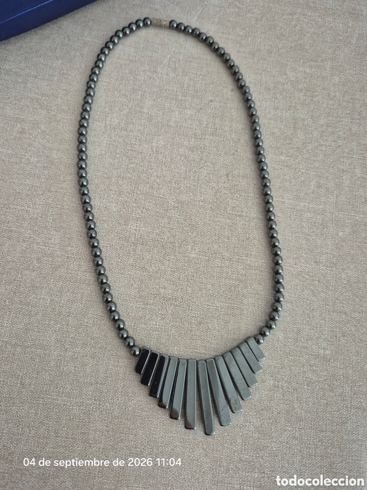 Joyeria: PRECIOSO COLLAR DE HEMATITES. REF S3 ANTIK 030926 - Foto 3