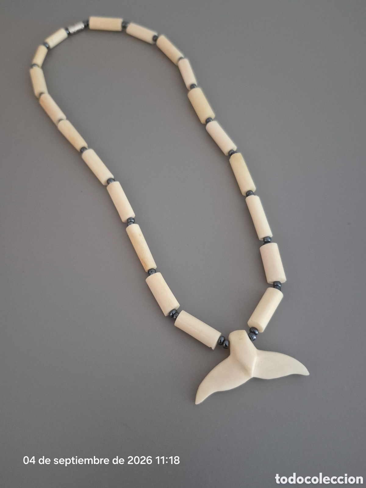 Joyeria: EXCLUSIVO COLLAR DE HUESO O SIMILAR. REF S6 ANTIK 030926