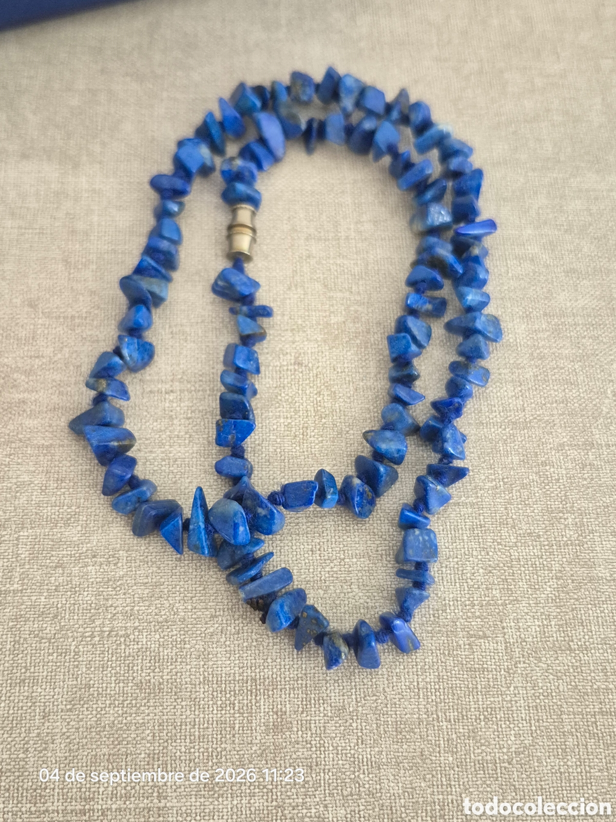 Joyeria: PRECIOSO COLLAR DE LAPISL&Aacute;ZULI. S2 ANTIK 030926