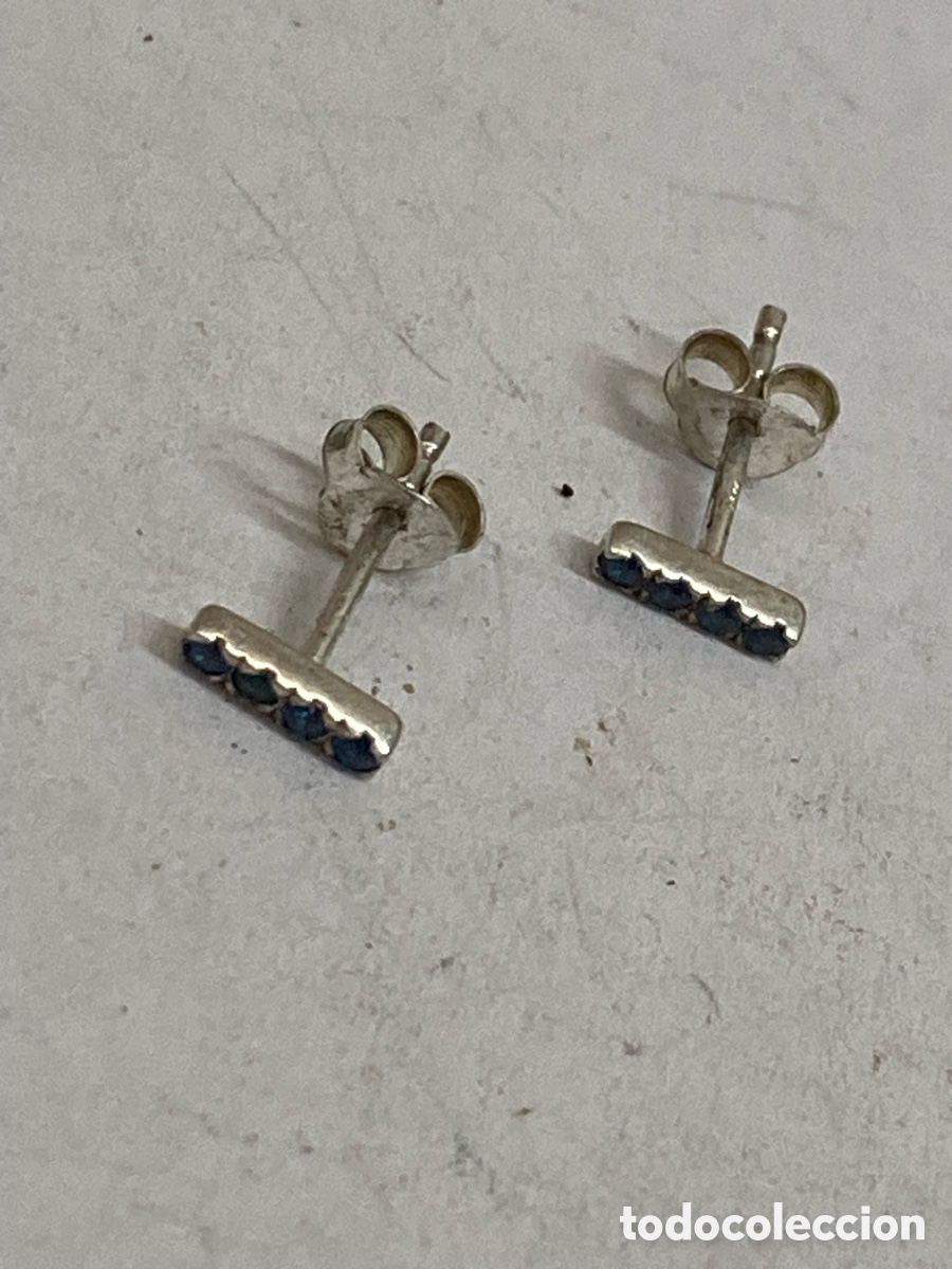 Joyeria: Pendientes de plata P518