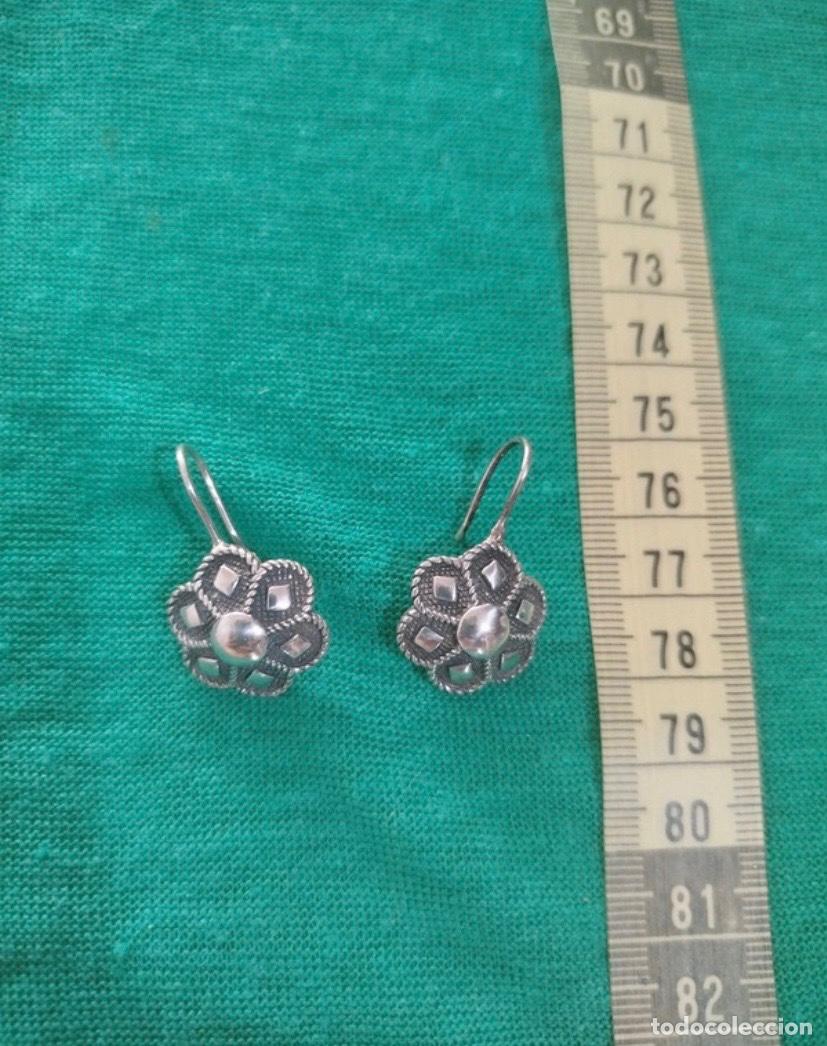 Joyeria: Pendientes vintage de plata