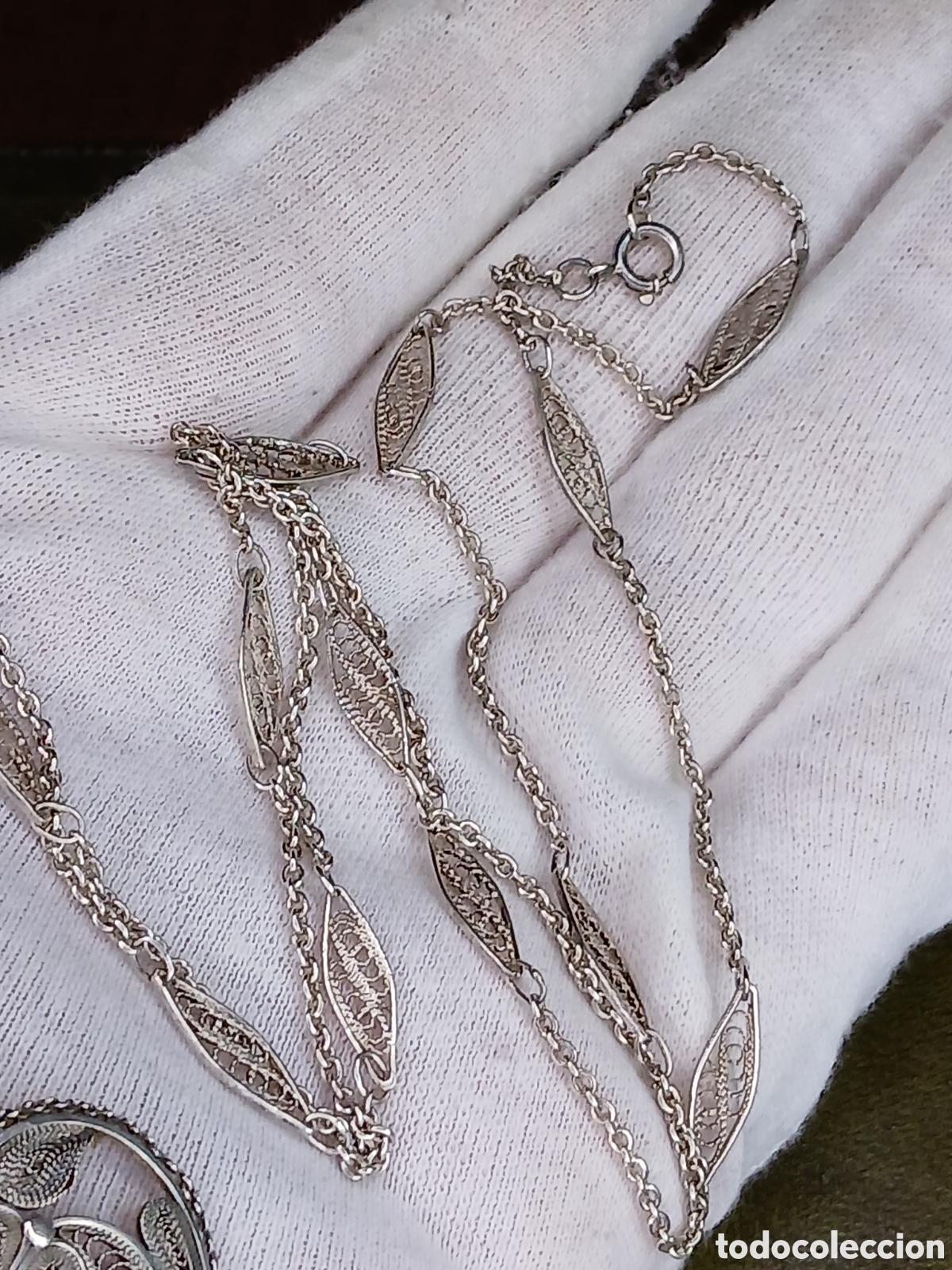 Joyeria: L228J14 Cadena con colgante de plata - Foto 3