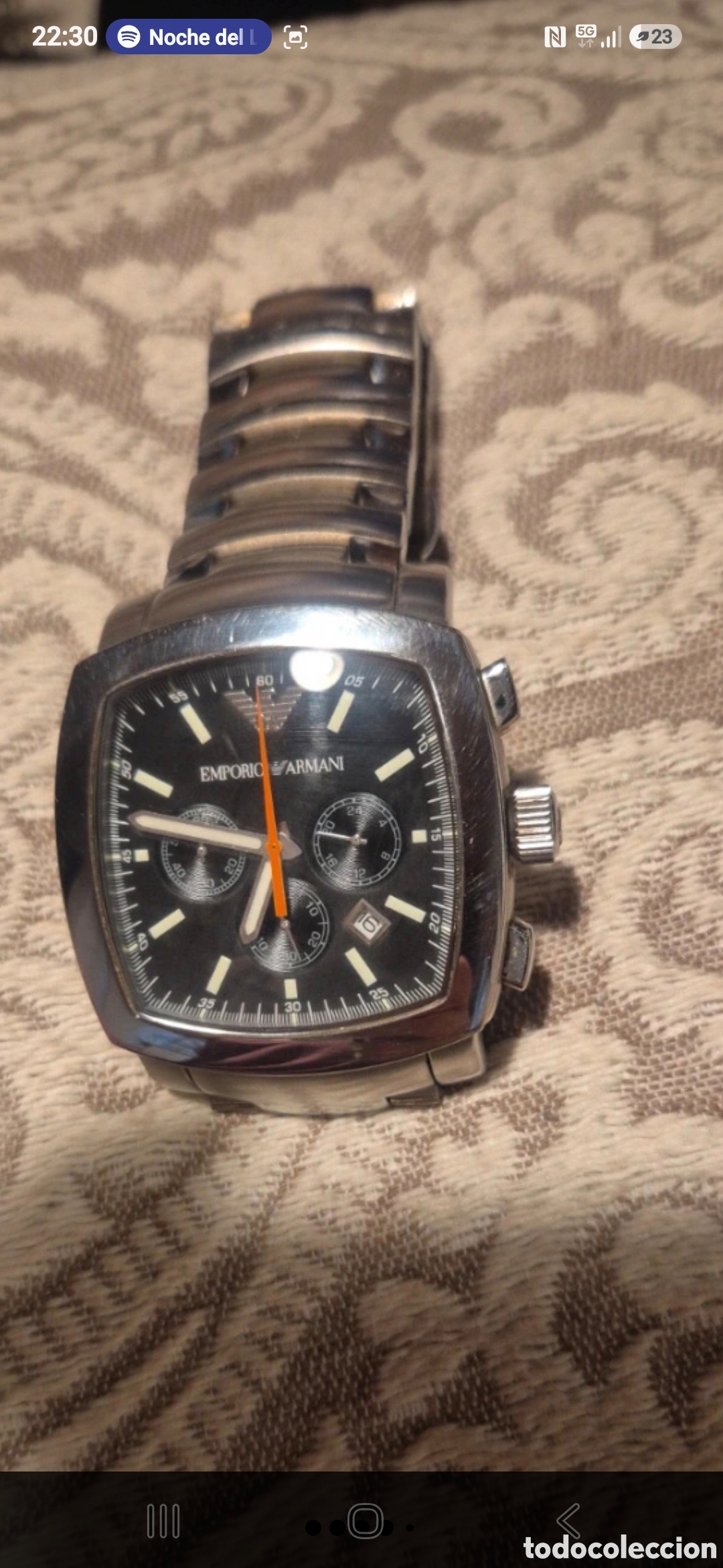 Joyeria: Reloj Cronografo.Emporio Armani. ACERO
