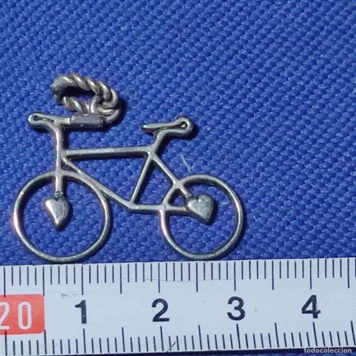 Joyeria: Colgante bicicleta de carreras.Vintage. - Foto 5
