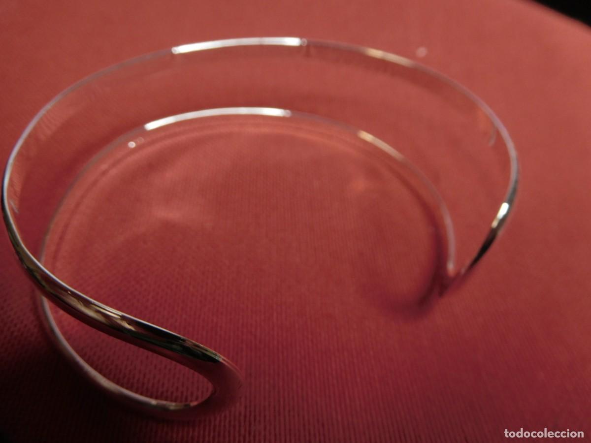 Joyeria: Pulsera abierta.doble aro, acero inoxidable