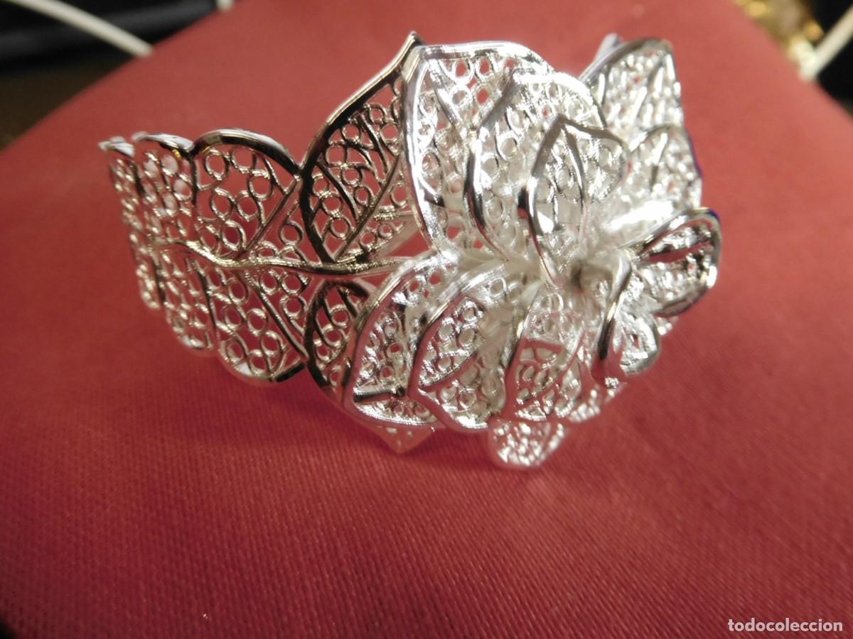 Joyeria: Pulsera de plata, ley 925, perforada en todas sus capas - Foto 2