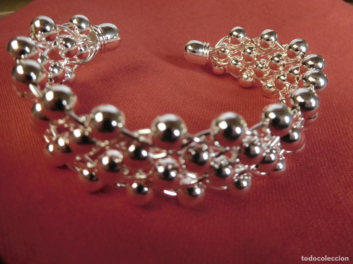 Joyeria: Pulsera ancha de de bolas - Foto 2