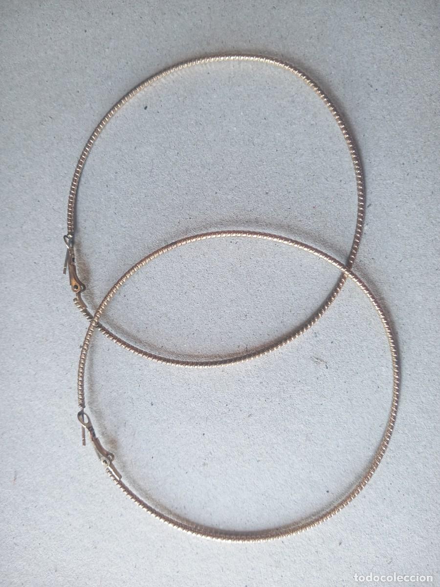 Joyeria: BONITOS Y GRANDES PENDOENTES DORADOS ANTIGUOS