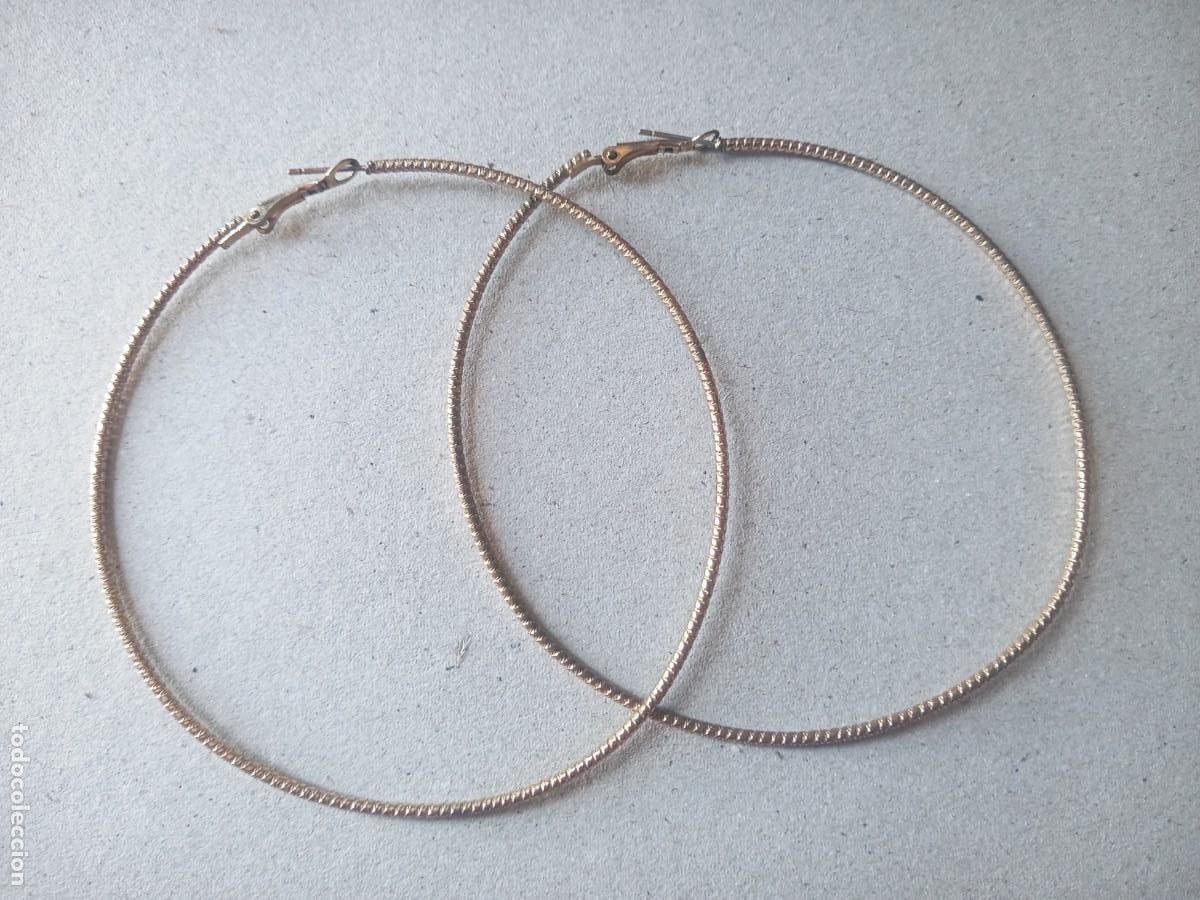 Joyeria: BONITOS Y GRANDES PENDOENTES DORADOS ANTIGUOS