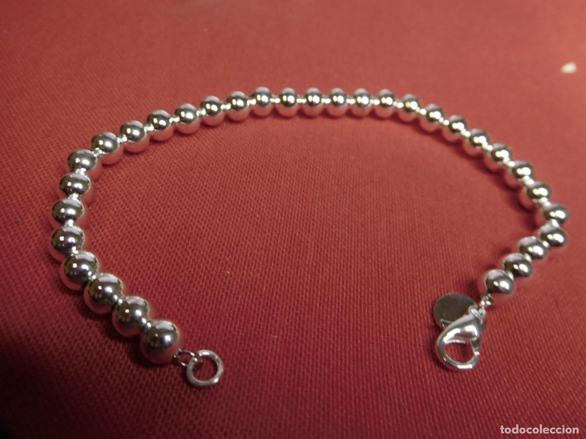Joyeria: Pulsera de plata de cord&oacute;n
