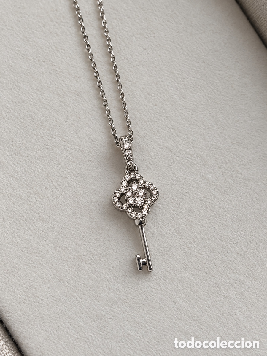 Joyeria: Cadena collar colgante Llave Plata de Ley 925