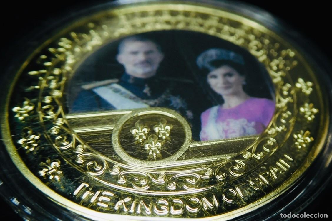 Joyeria: Medalla coleccionable de la Casa Real Espa&ntilde;ola con su certificado