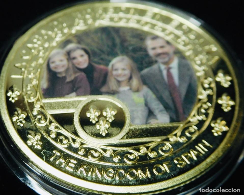 Joyeria: Medalla coleccionable de la Casa Real Espa&ntilde;ola con su certificado