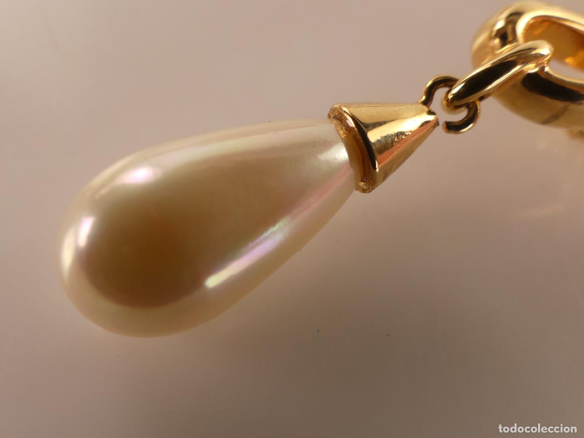 Joyeria: ELEGANTE BROCHE DORADO CON PERLAS - Foto 3