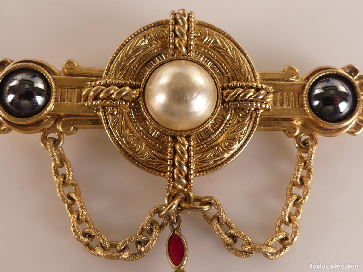 Joyeria: ELEGANTE BROCHE DORADO - Foto 2