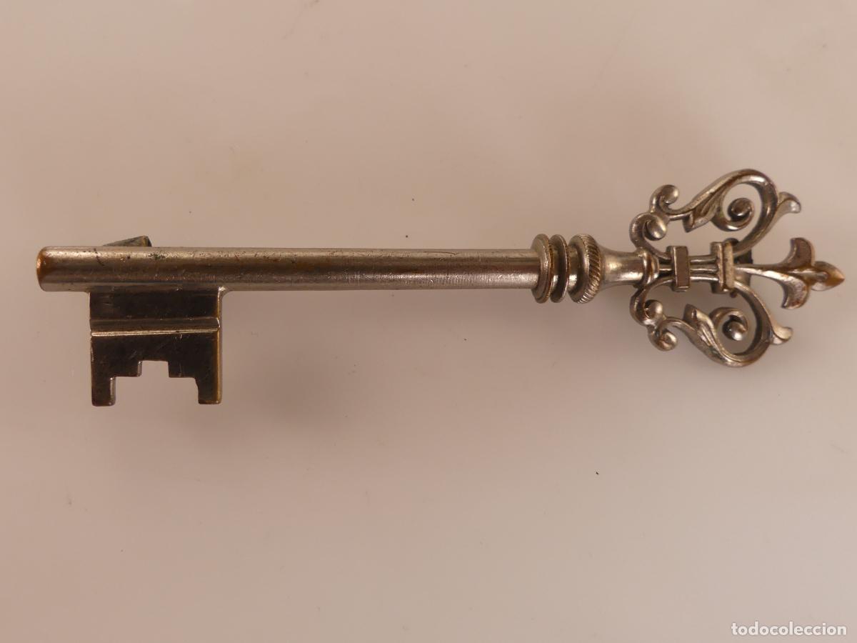 Joalharia: INTERESANTE BROCHE FORMA DE LLAVE ANTIGUA
