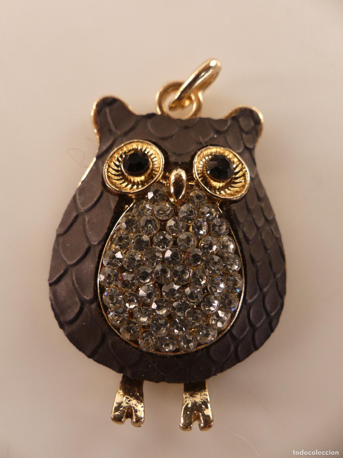 Joaillerie: ELEGANTE COLGANTE FORMA DE BUHO