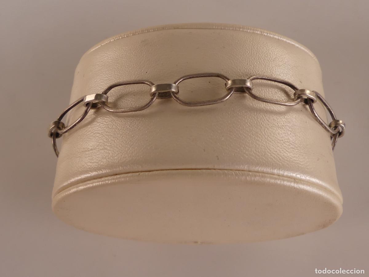Joyeria: PULSERA DE PLATA ANTIGUA PESA 5,66 GRAMOS