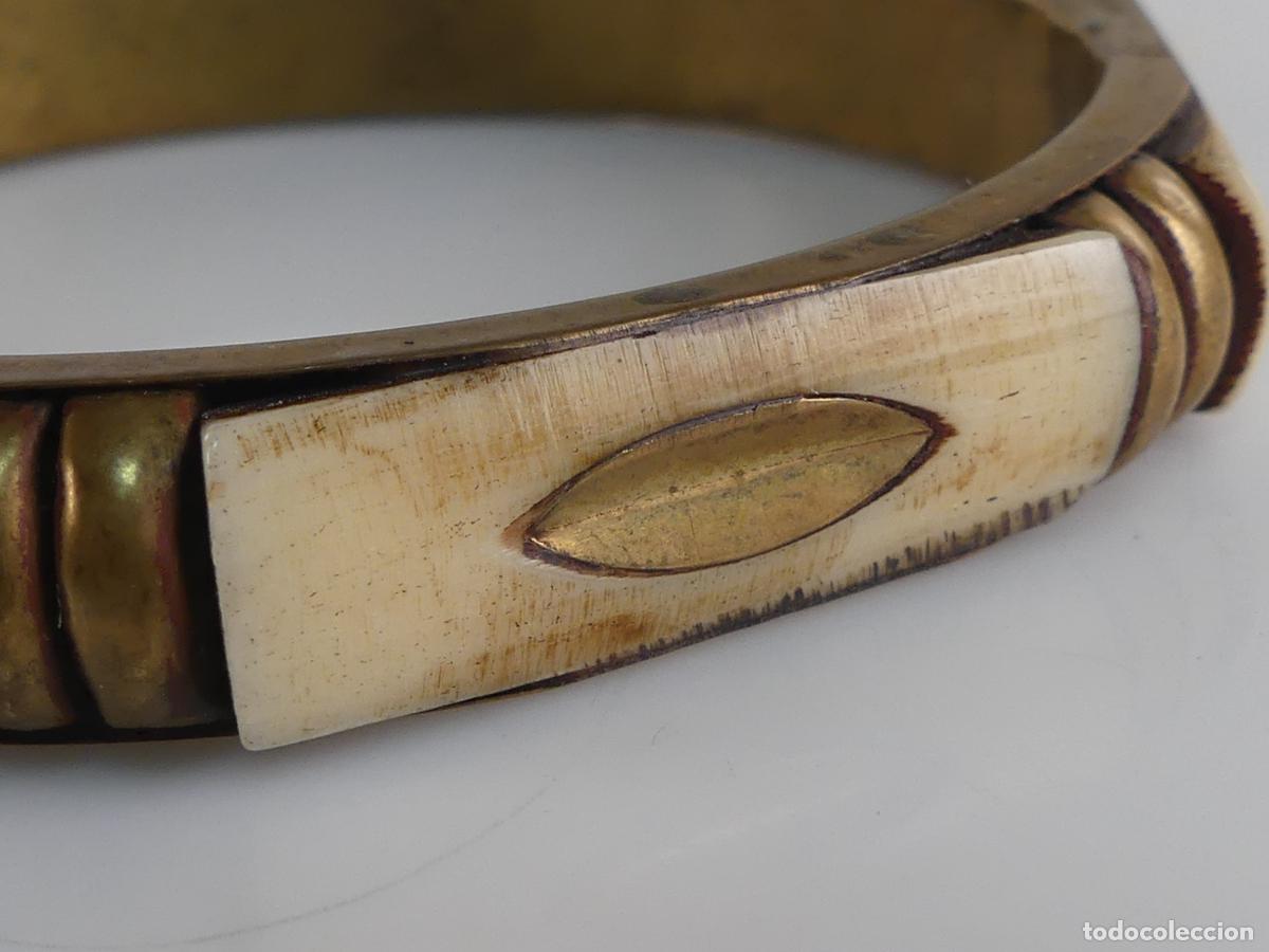 Joyeria: PULSERA DE LATON Y HUESO - Foto 5